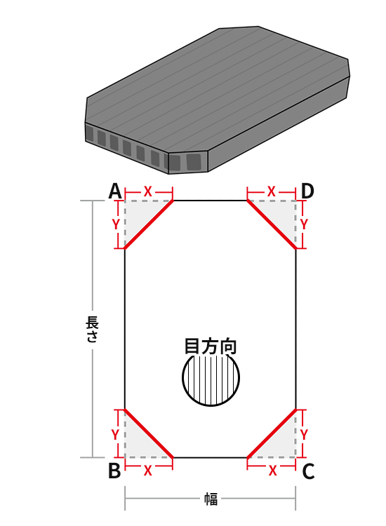 養生ボード 床 プラスチック 厚手 プラダン グレー ナチュラル 15mm スミパネル 10枚 WT15550 - 2
